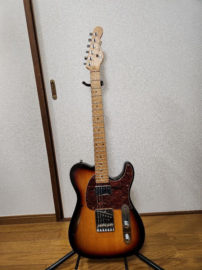 G&Lシンラインテレキャスタータイプエレキギター サンバースト