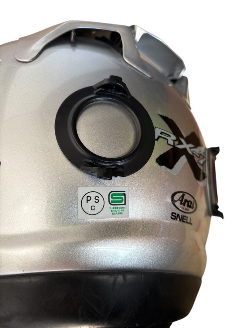 Arai アライ ヘルメット RX-7X アルミナシルバー L(59-60CM)