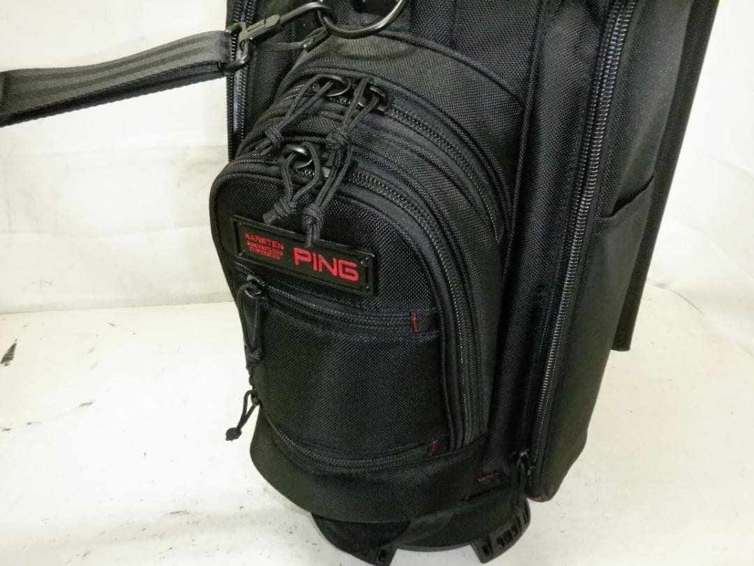 PING★ピン★マルチポケット★9.0型★良品★カート(BK)