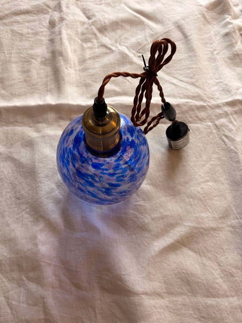 琉球ガラス　ペンダントライト　照明　ランプ