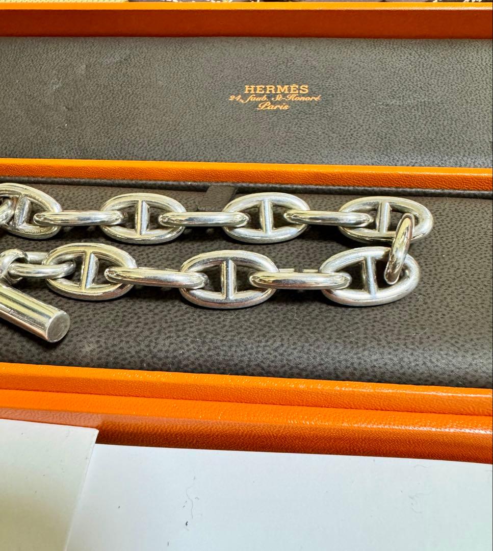 HERMES エルメス シェーヌダンクル GM 13コマ 中古 正規店購入