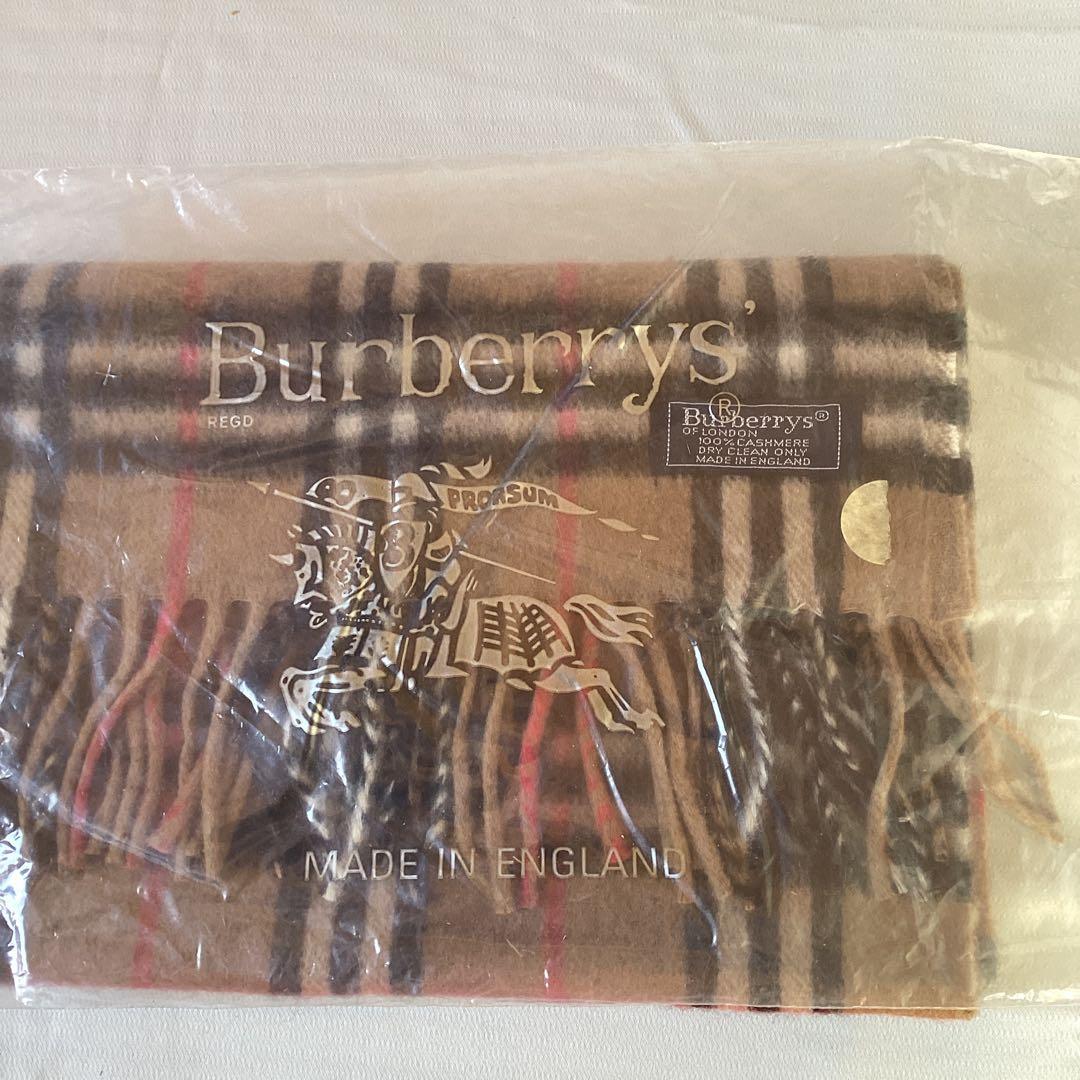 Burberrys 100% カシミヤ マフラー