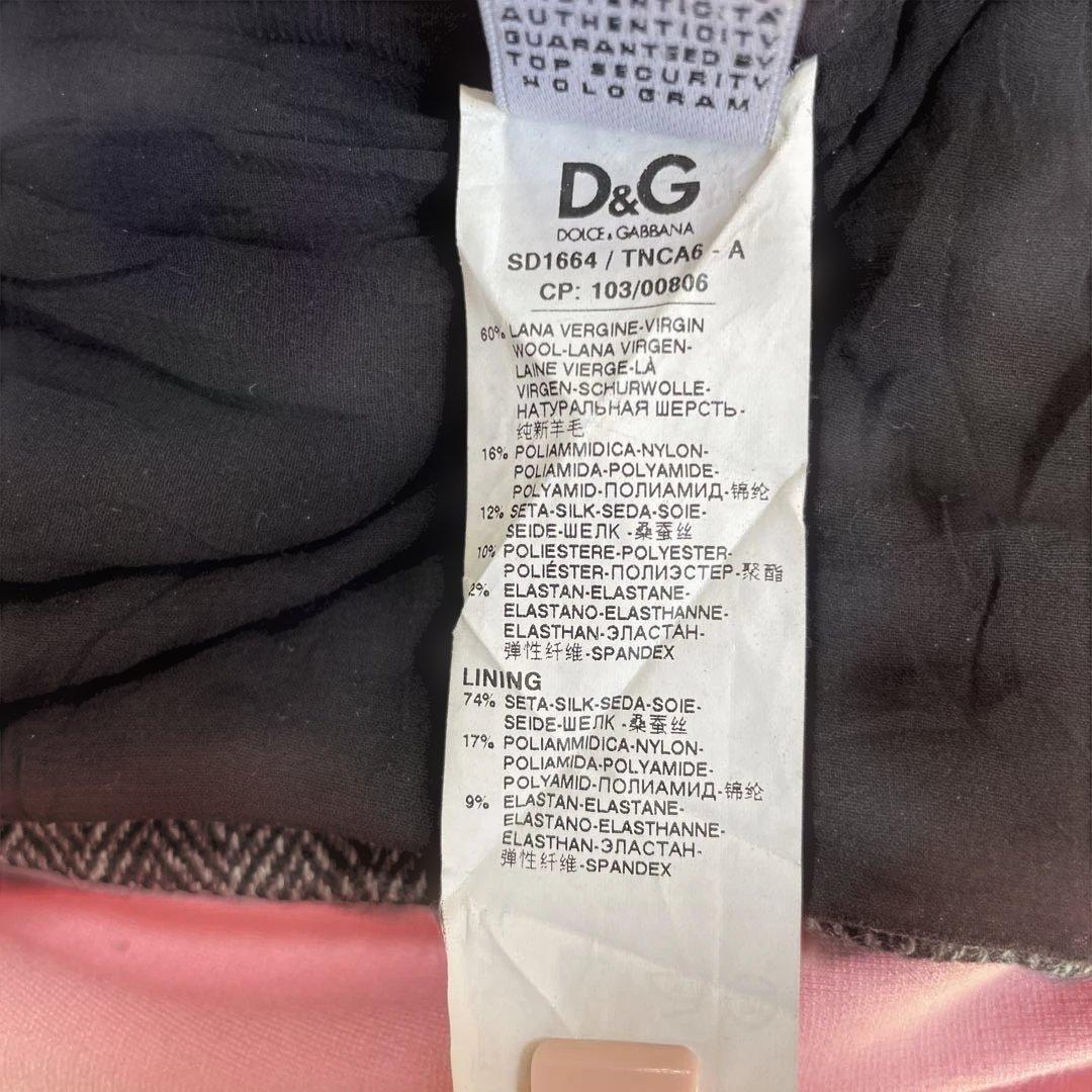 レア✨D&G ドレープデザイン スリップドレス 【XS】海外輸入古着　1点もの