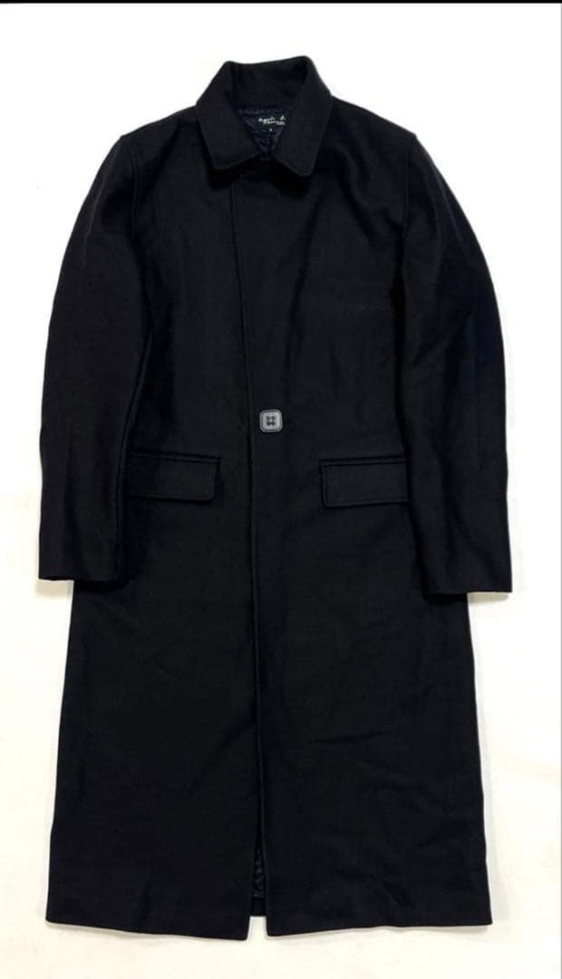 アニエスベー チェスターコート 2 ウール