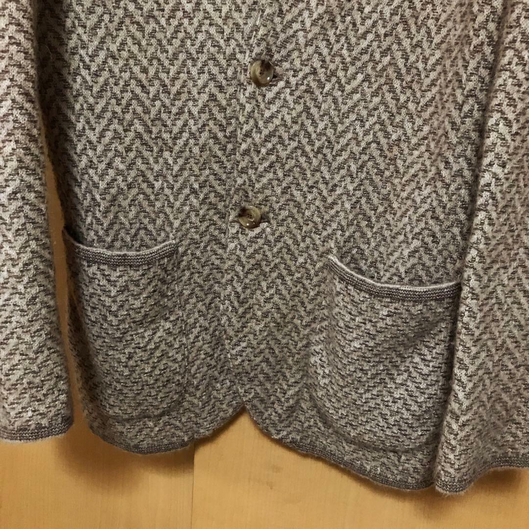 LARDINI♡サイズM♡アルパカ ニット ジャケット♡送料込