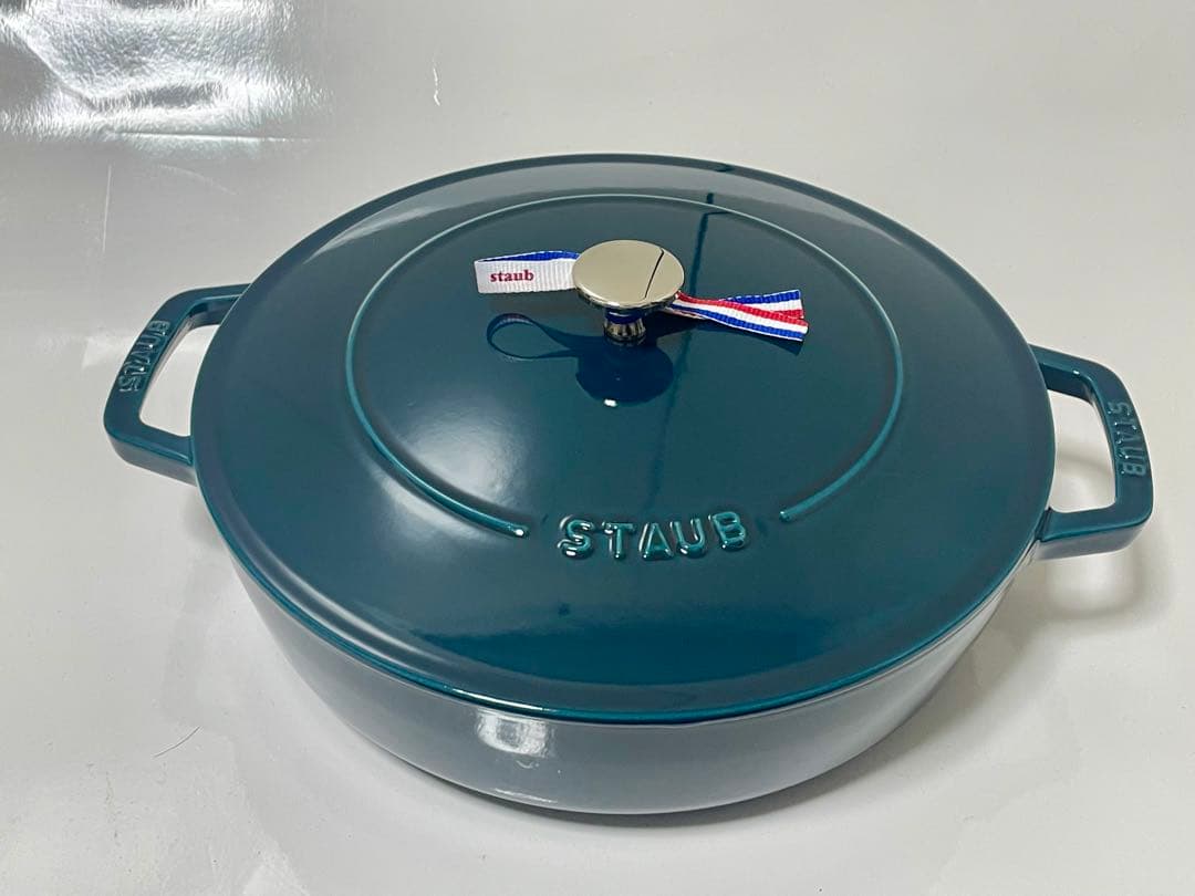 【新品】ストウブ　ブレイザー28cm ラ・メール