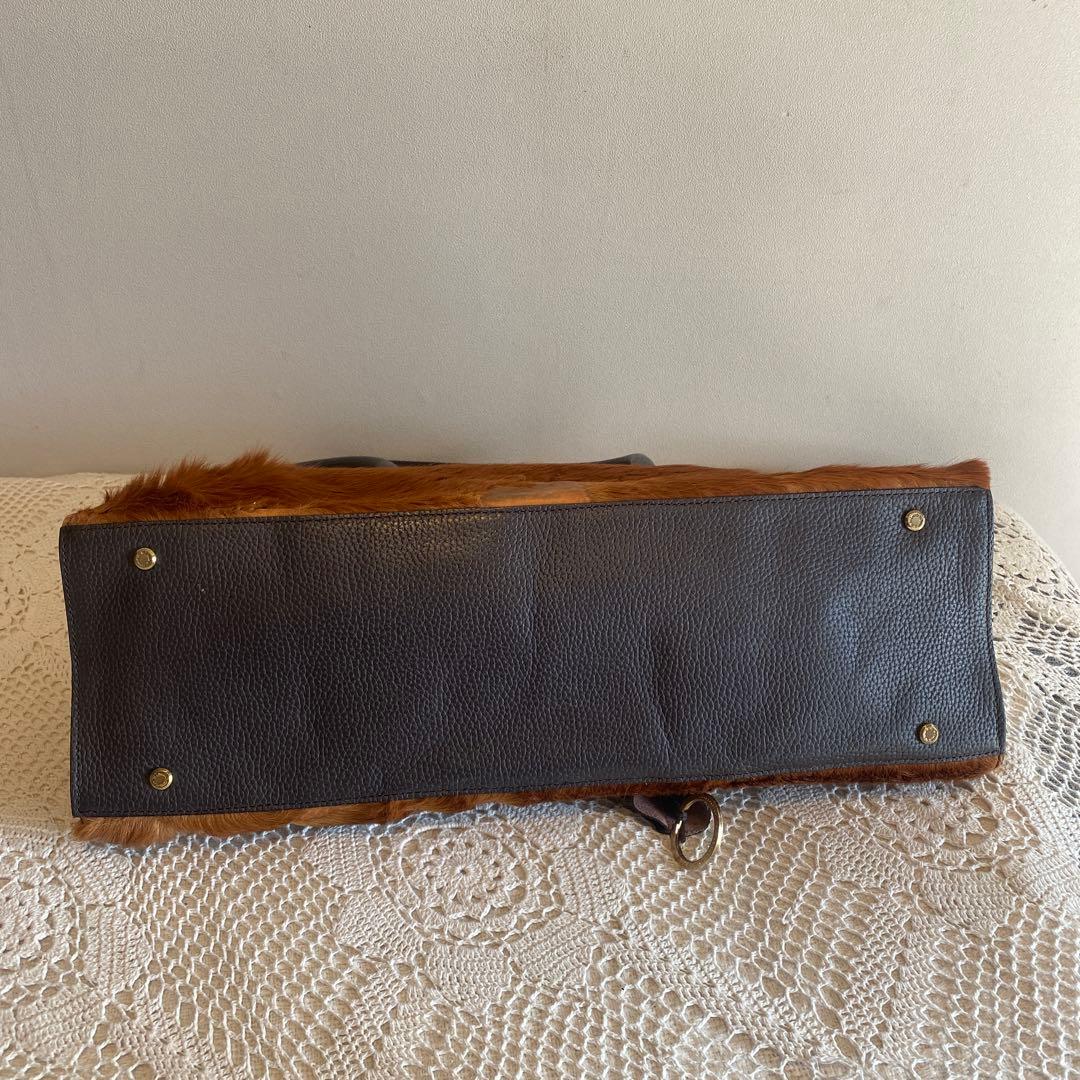 ミハラヤスヒロMIHARAYASUHIROハラコバック　レザー