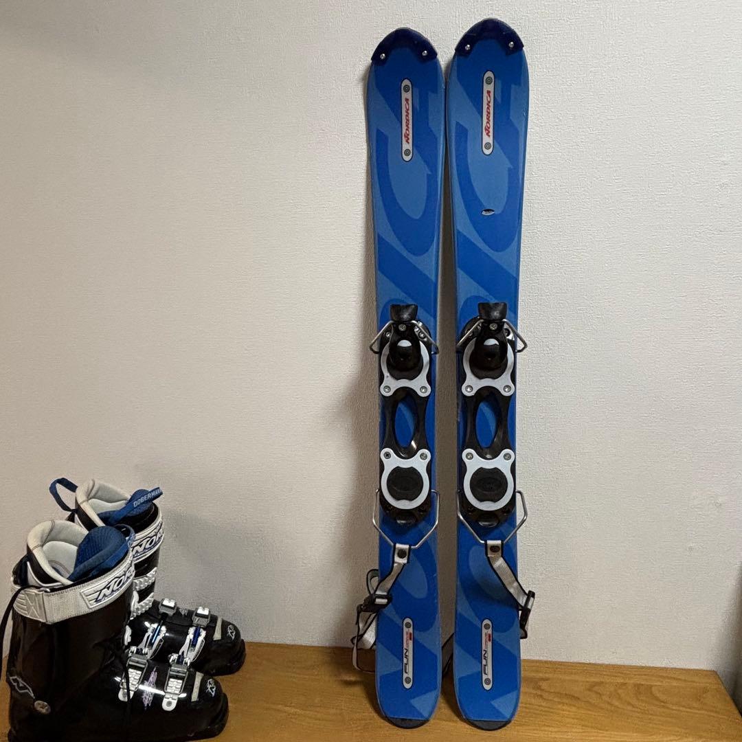 メンズ　ショートスキーファンスキーセット　Nordica 26/26.5cm