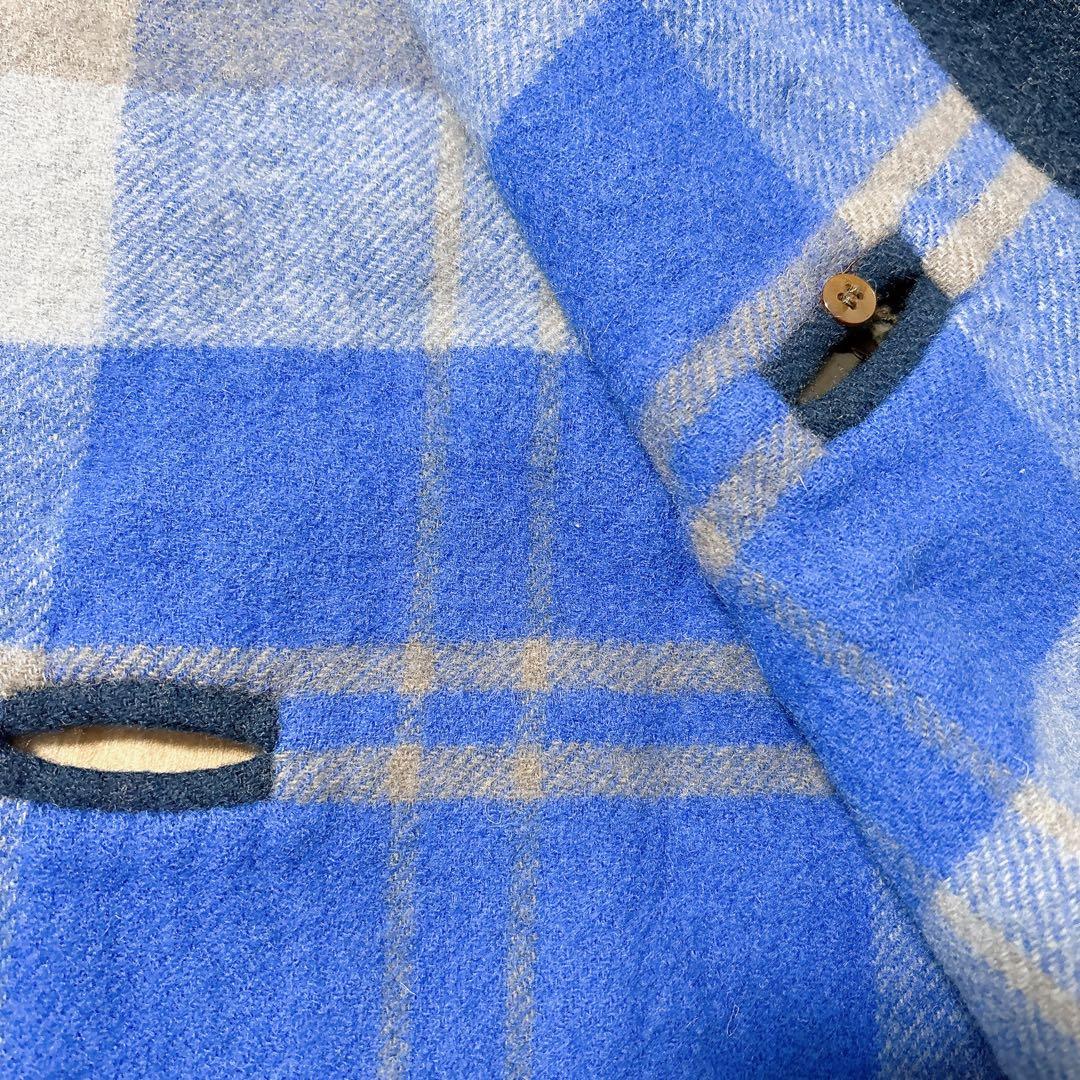 ヴィヴィアンウエストウッド ストール リバーシブル ネイビー チェック マフラー