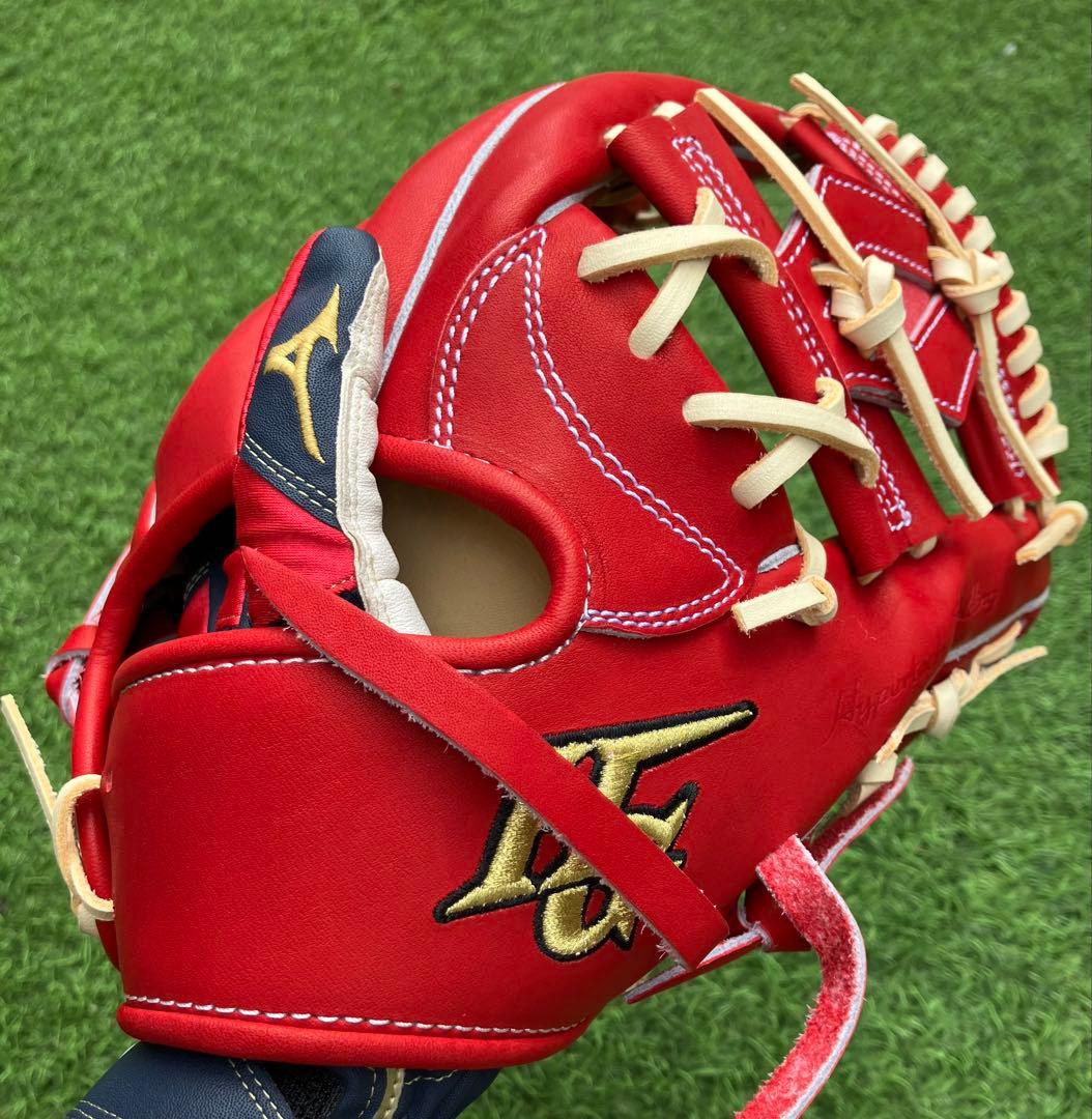 HI-GOLD ハイゴールド　技極　最上級モデル　内野　硬式　日本製　グローブ