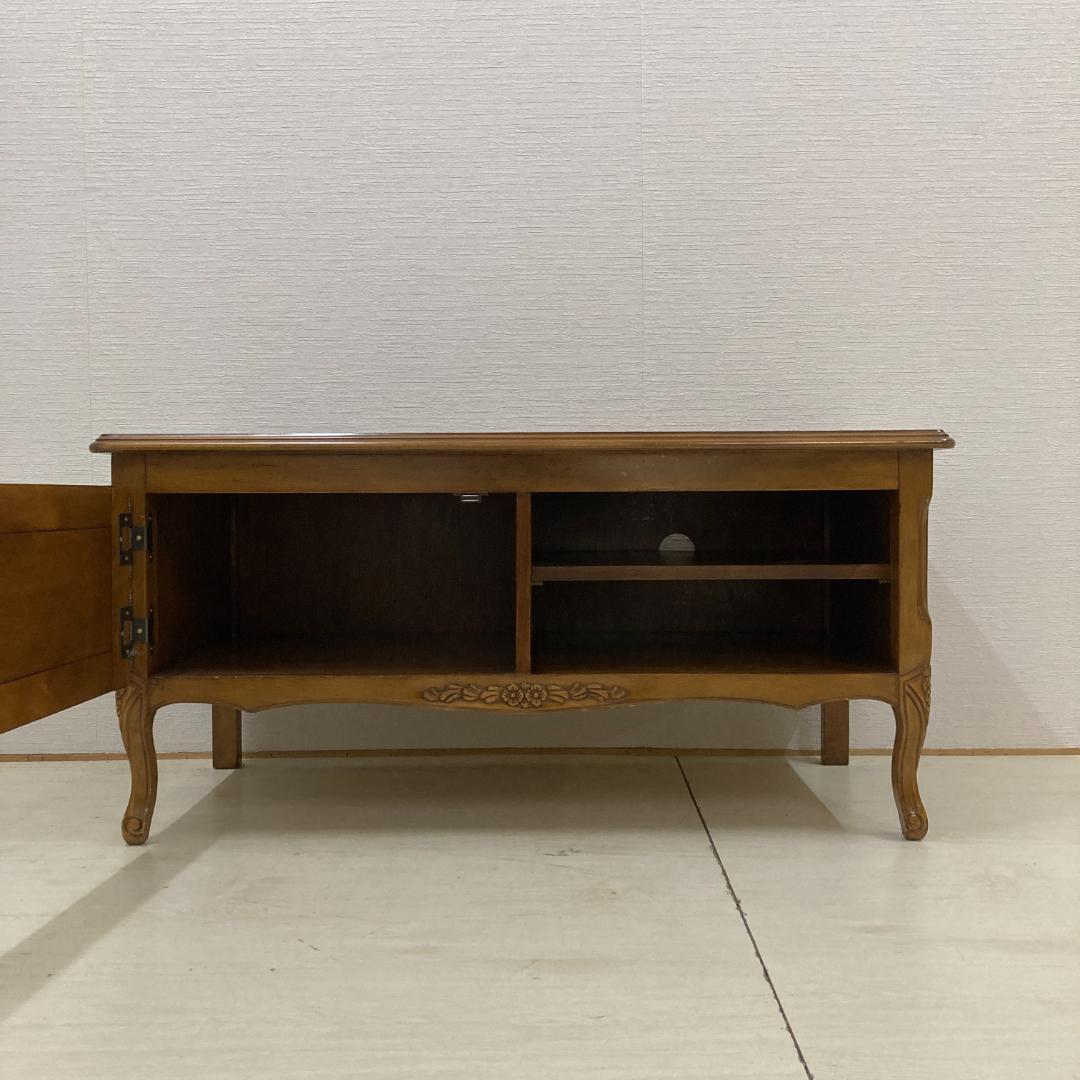 猫足 クラシック TVボート TV台 ローボード