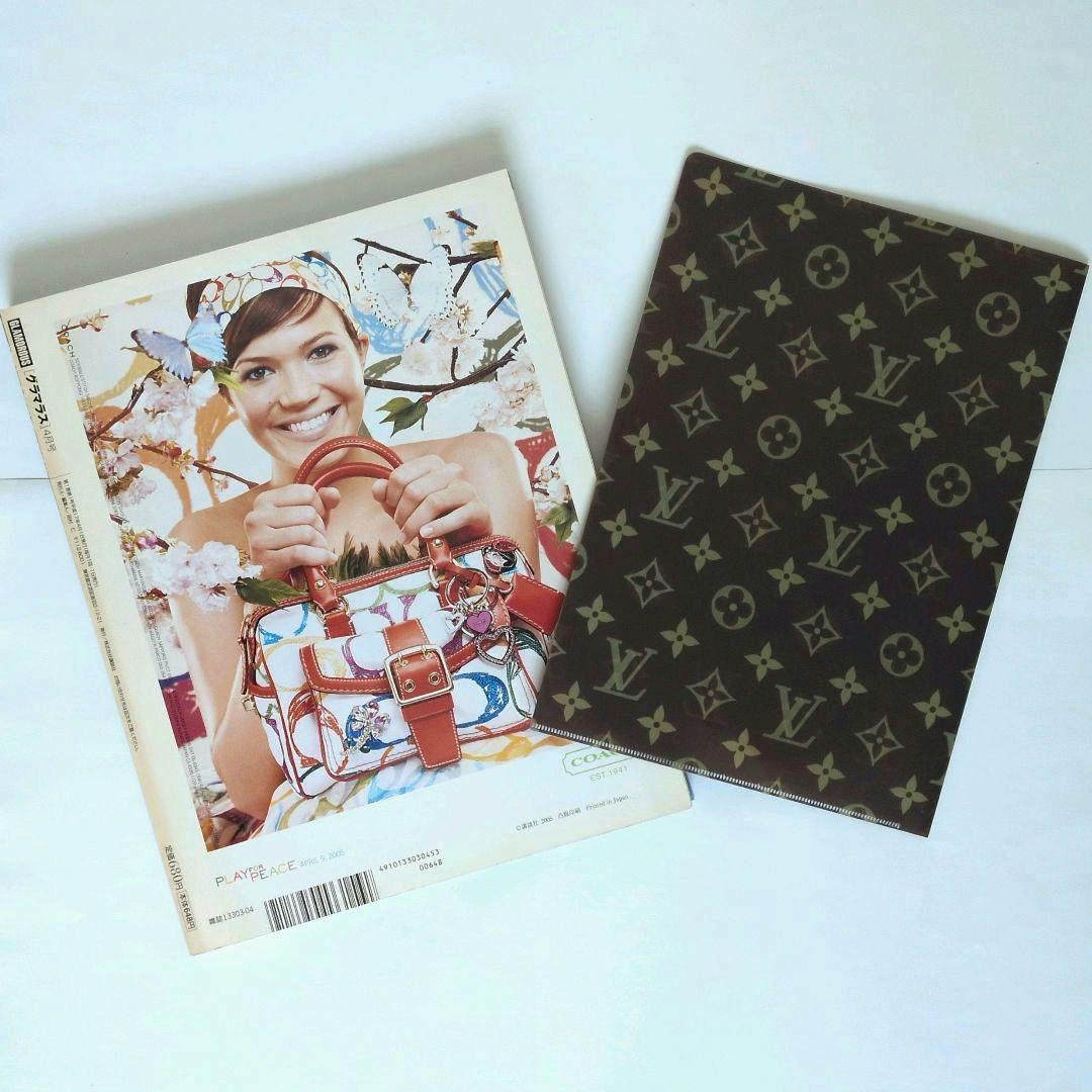 LouisVuitton ルイヴィトン クリアファイル モノグラムチェリー