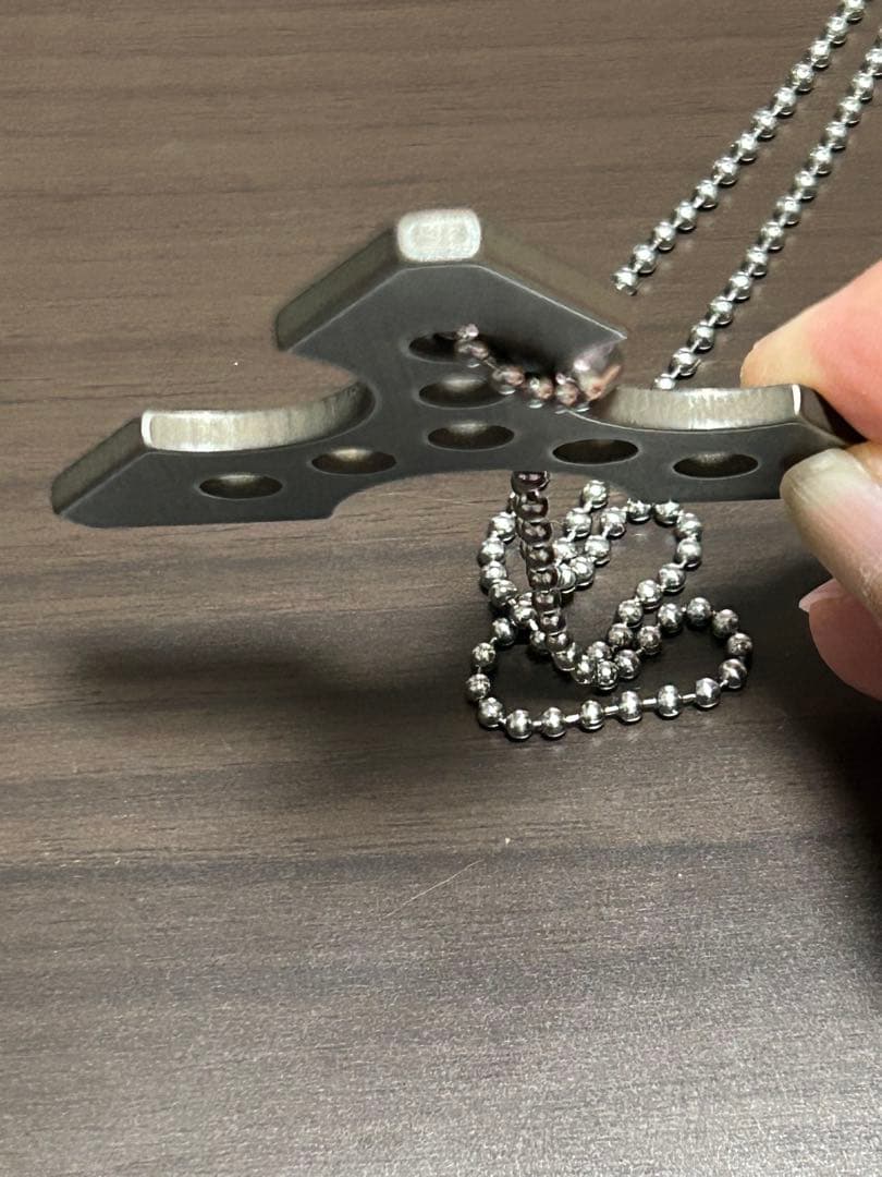 エコナイナー チタンアクセサリー POCKET DELTA 護身 クボタン