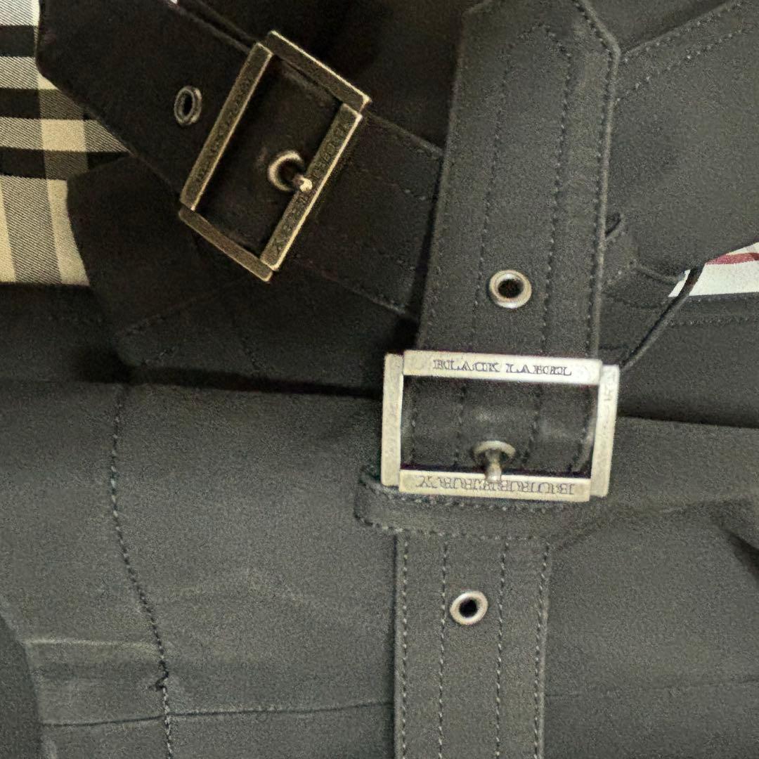BURBERRY BLACK LABEL トレンチコート　ベルト付き　M
