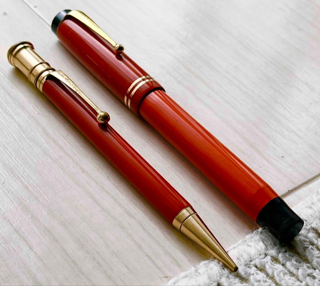 Parker デュオフォールド ペンシル&万年筆セット ビンテージ 1920年代
