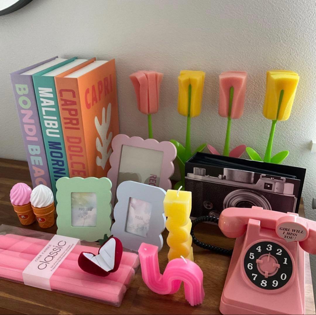 結婚式 ウェルカムスペース 装飾 韓国風 フォトフレーム キャンドルフルーツ