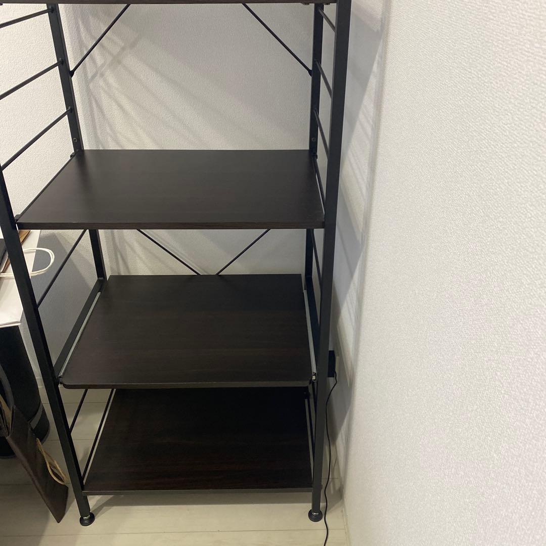 【最終セール】ダークブラウン レンジ台