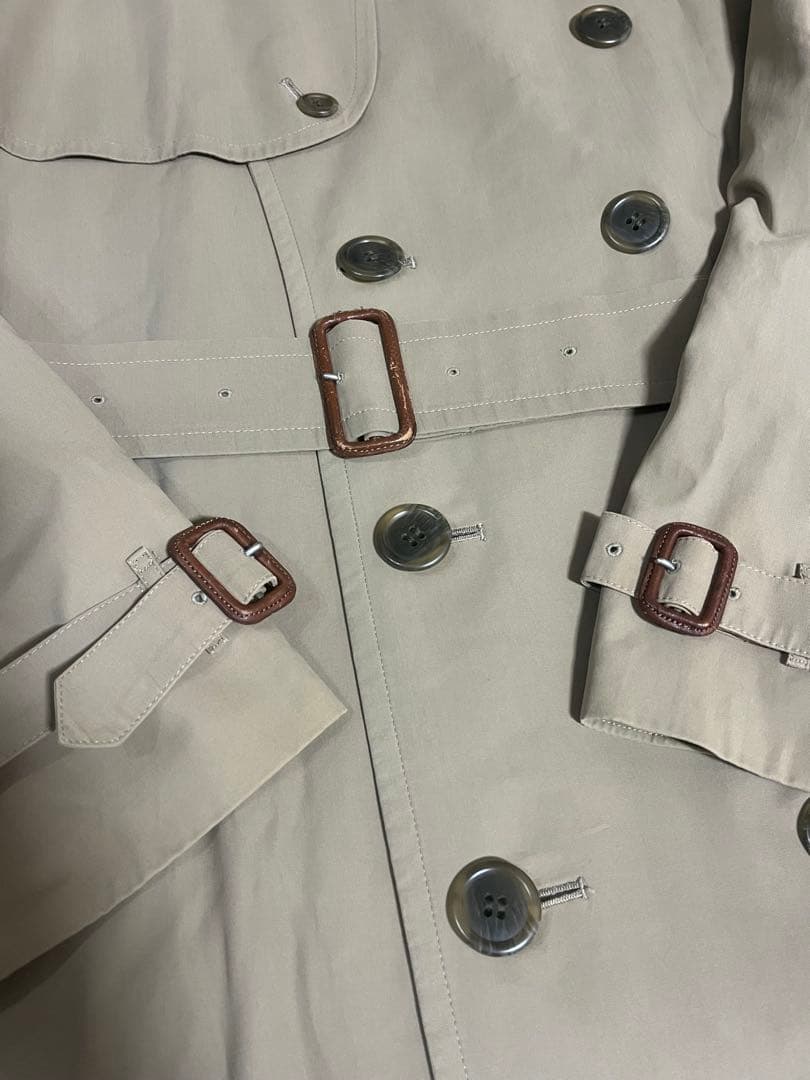 バーバリー　Burberrys トレンチコートノバチェック ダブルブレスト