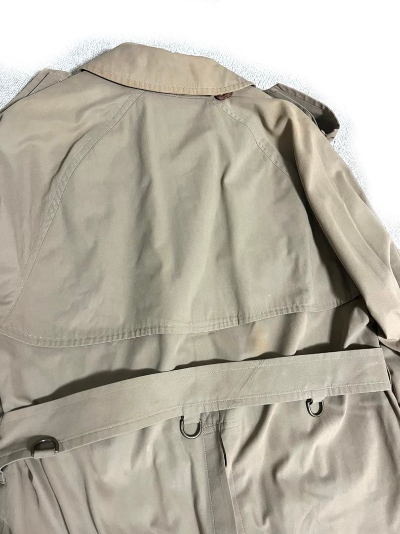 バーバリー　Burberrys トレンチコートノバチェック ダブルブレスト