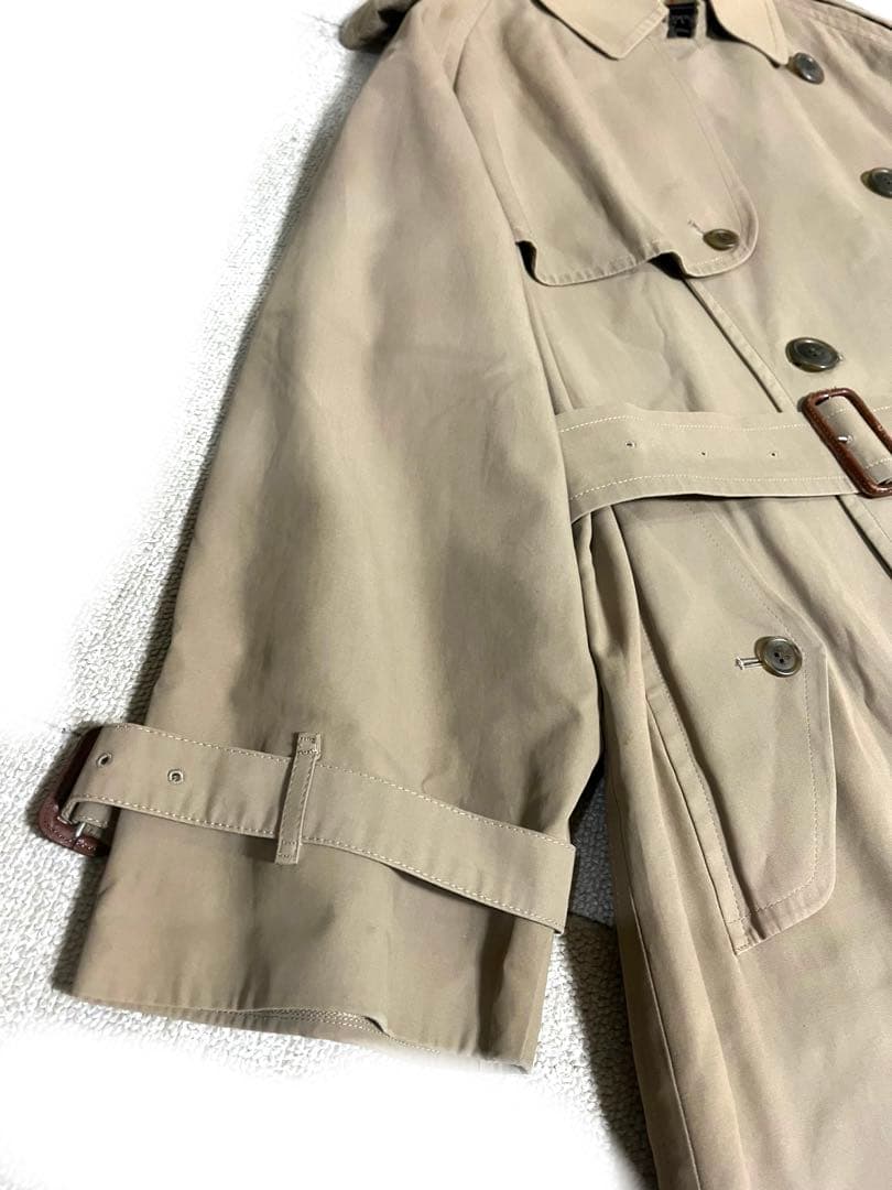 バーバリー　Burberrys トレンチコートノバチェック ダブルブレスト