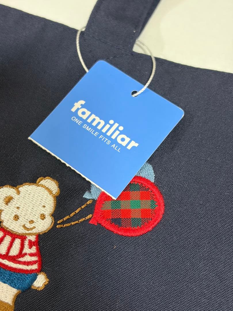 【新品タグ付】ファミリア　レッスンバック　トートバッグ　完売品