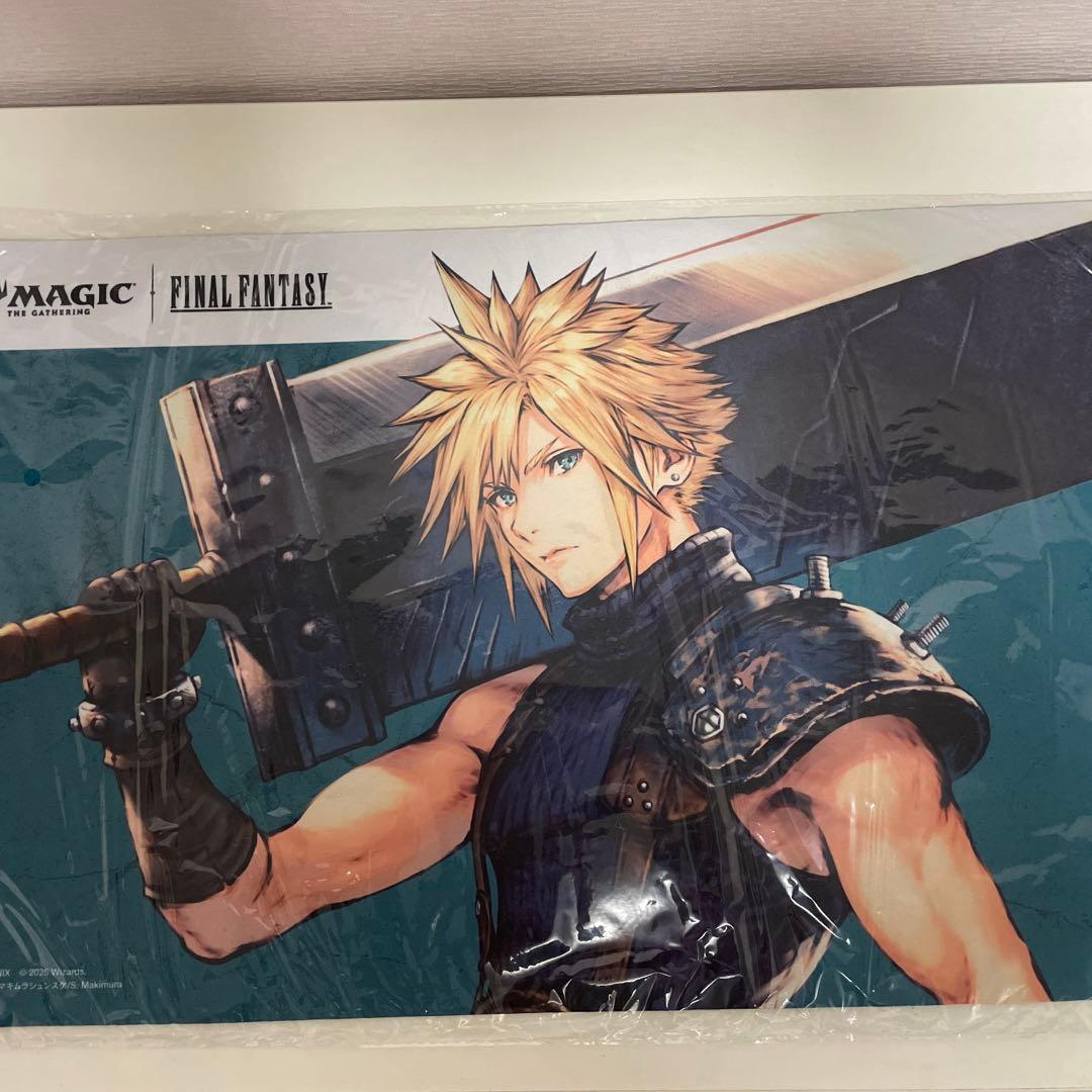 MTG FF ユウナ　クラウド　モーグリ　プレイマット　3枚　オマケ