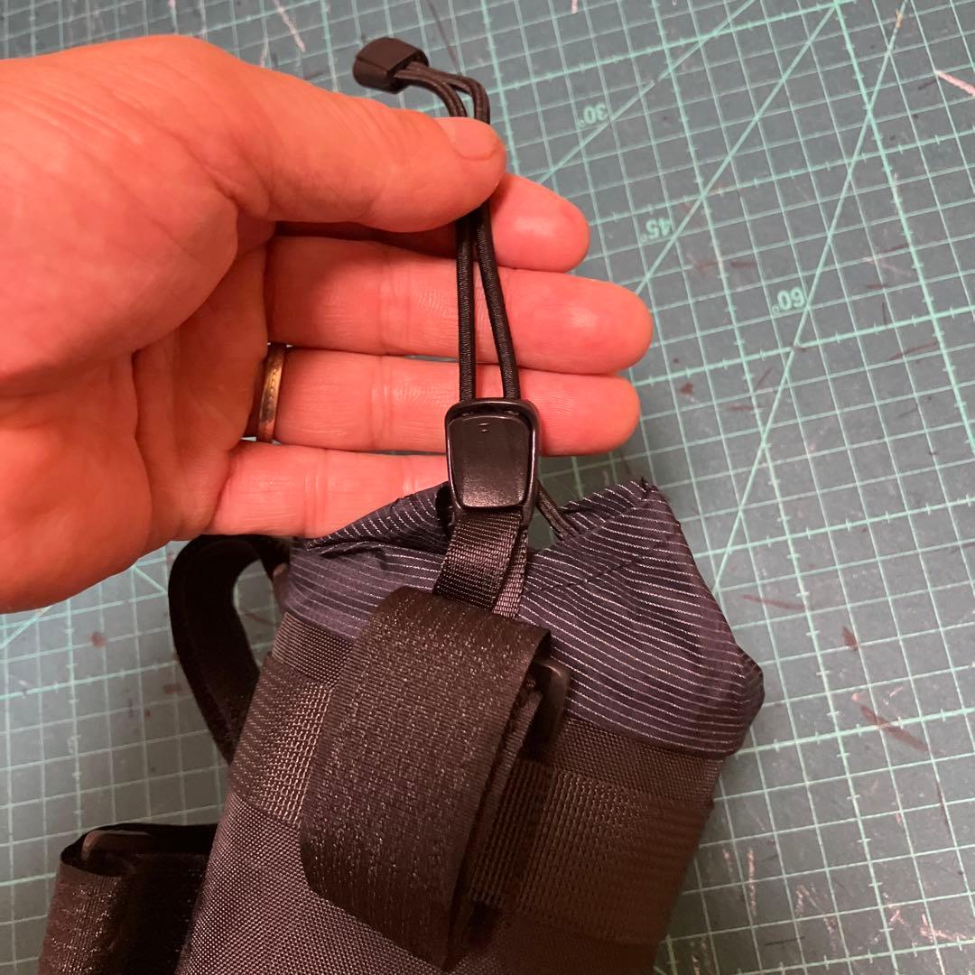 htのハンドメイドフレームバッグ+ステムポーチ