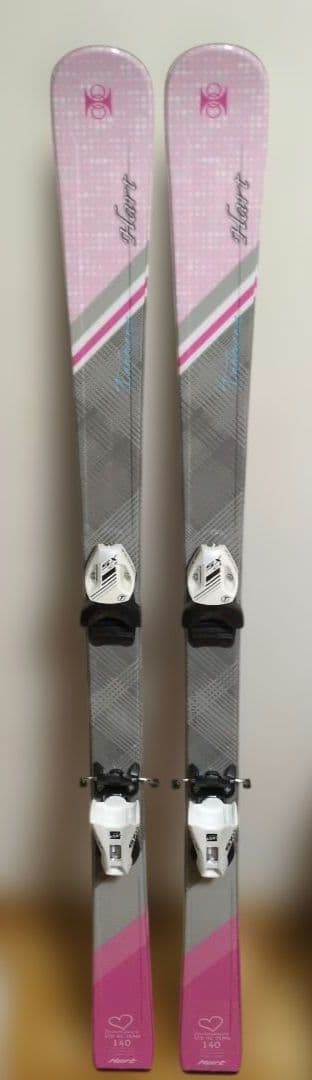 美品　Hart スキー板 ピンク グレー