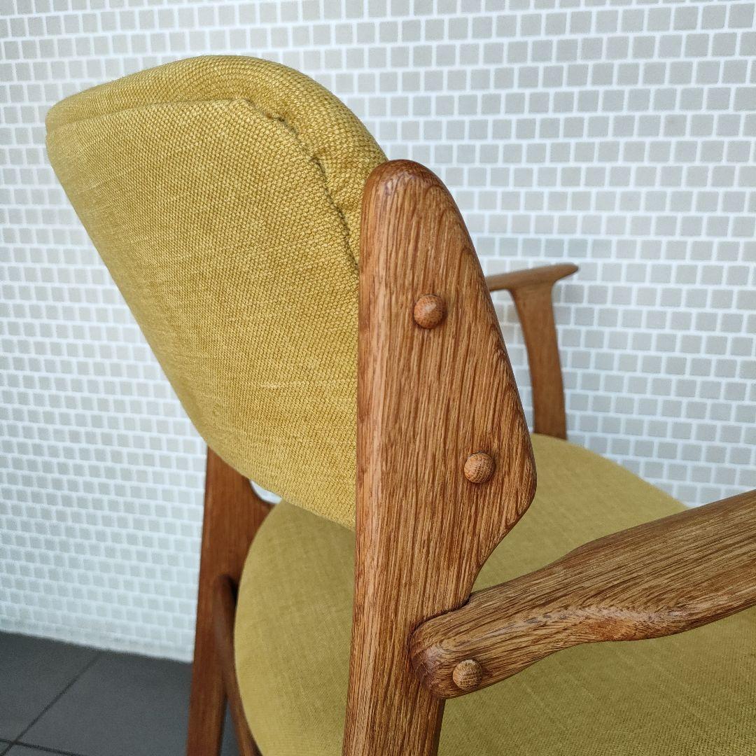 Erik Buch “Model 50 オーク材アームチェア 北欧ヴィンテージ