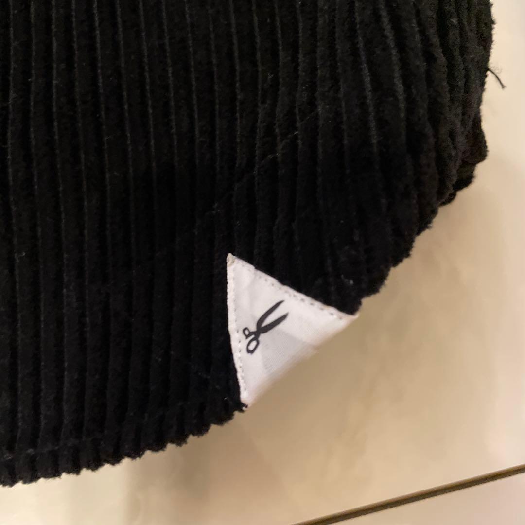 DENHAM デンハム コーデュロイ シャツ メンズ サイズL ブラック