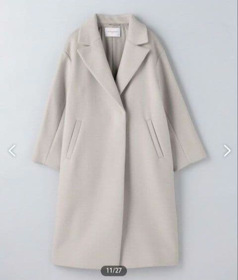 ユナイテッドアローズ W/NY ビッグテーラードコート ロングコート