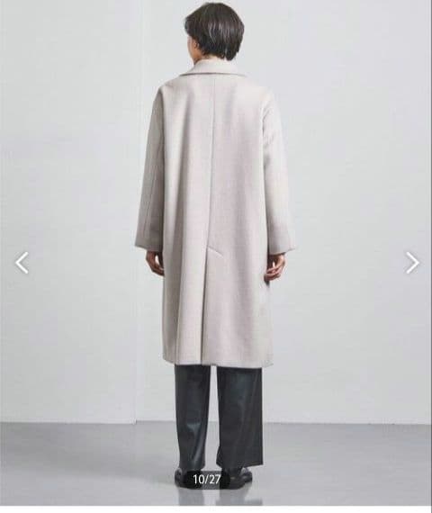 ユナイテッドアローズ W/NY ビッグテーラードコート ロングコート