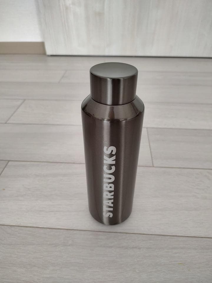 STARBUCKS スターバックス スタバ ステンレスボトルシルバー（送料込）