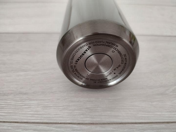 STARBUCKS スターバックス スタバ ステンレスボトルシルバー（送料込）