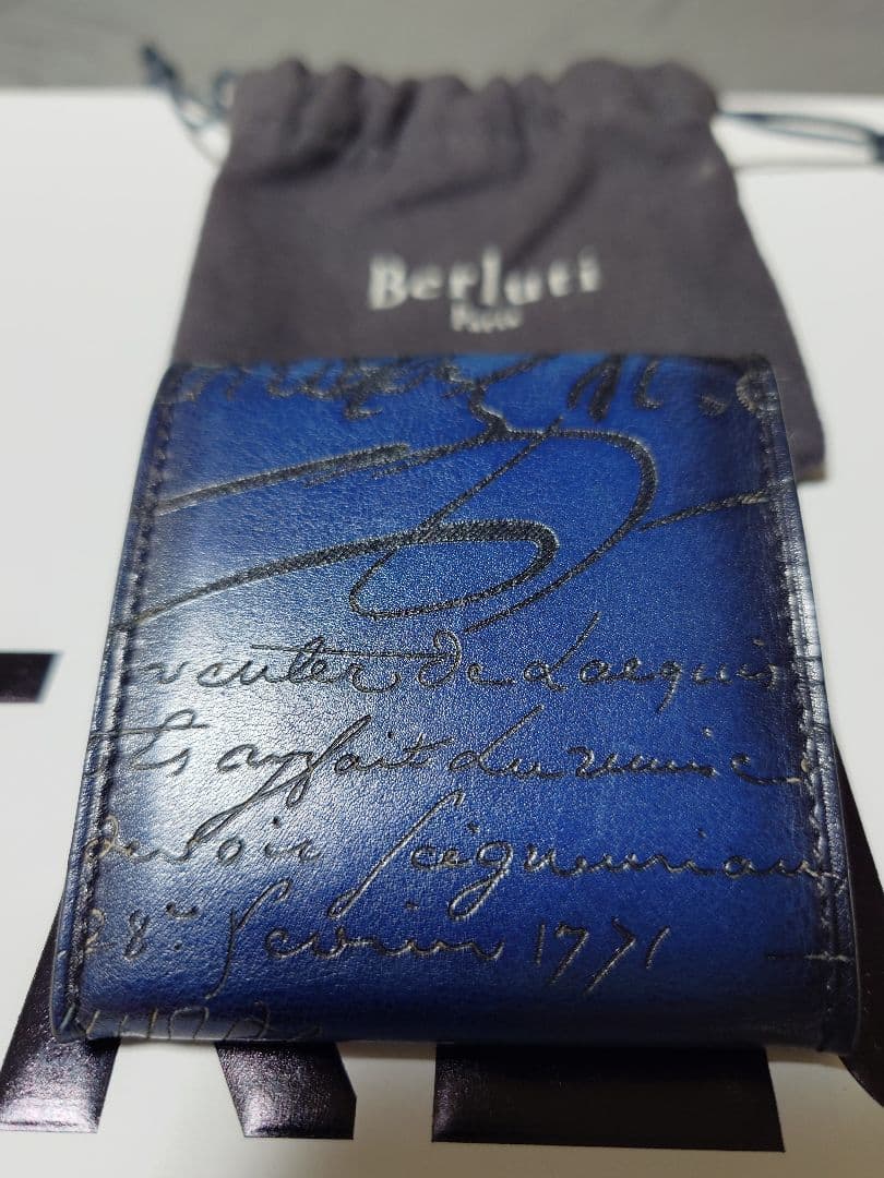 Berluti ベルルッティ　オリジンスクラット　レザーパース