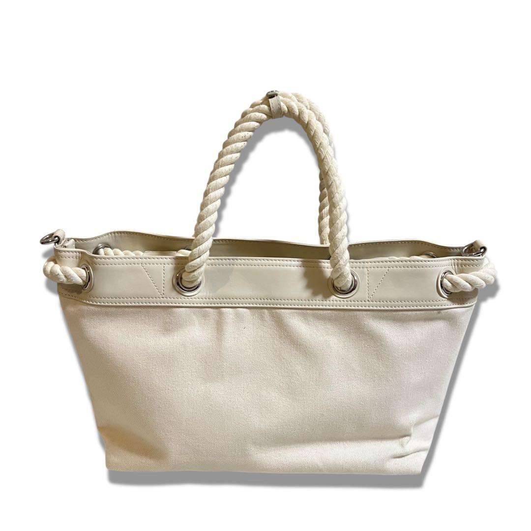 美品 DIESEL デニム カウレザー トートバッグ 2way ディーゼル 人気