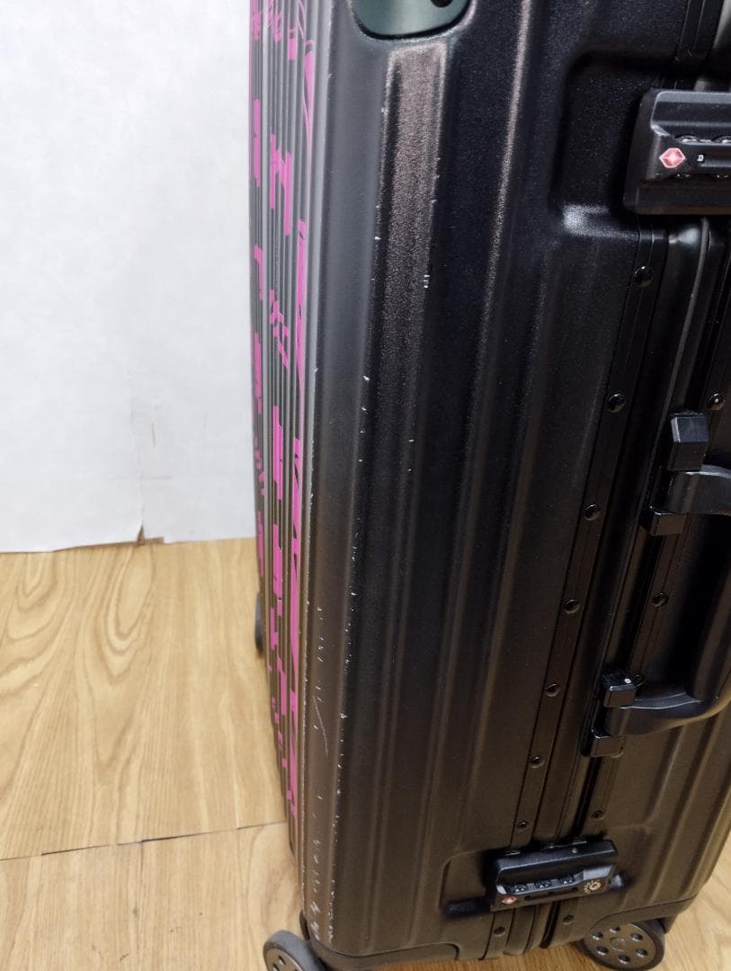 Y♢684 MUTA MARINE スーツケース PAINTESQUE ピンク