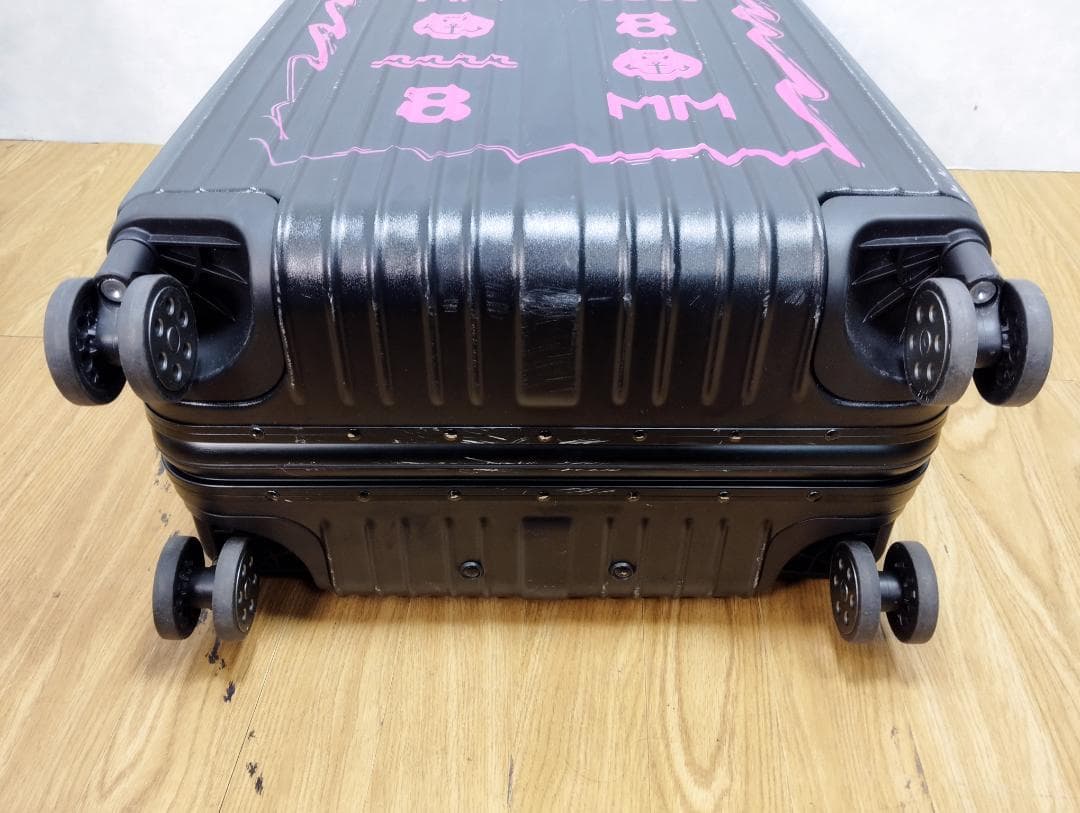 Y♢684 MUTA MARINE スーツケース PAINTESQUE ピンク