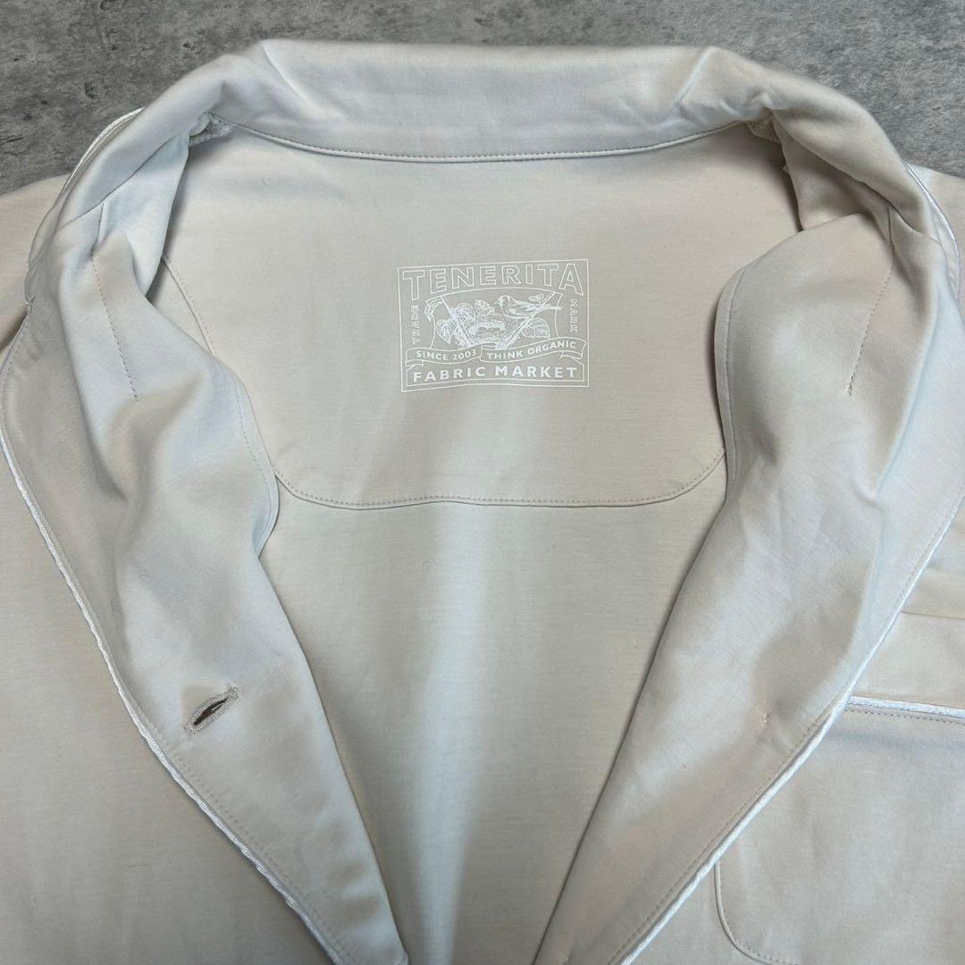 美品 TENERITA テネリータ 80/1ダブルジャージ パジャマ 部屋着 M
