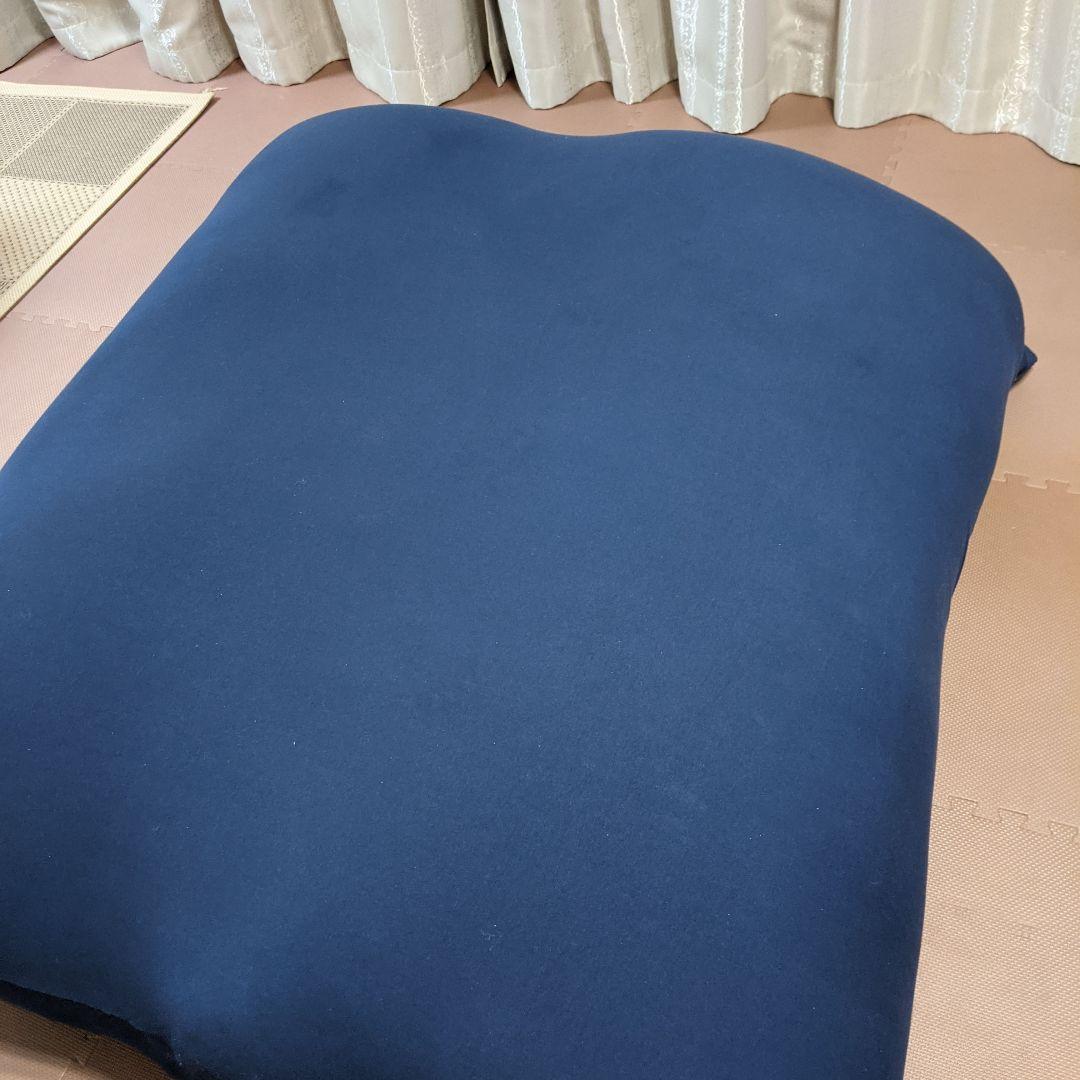 yogibo doubleカバー(ネイビーブルー)