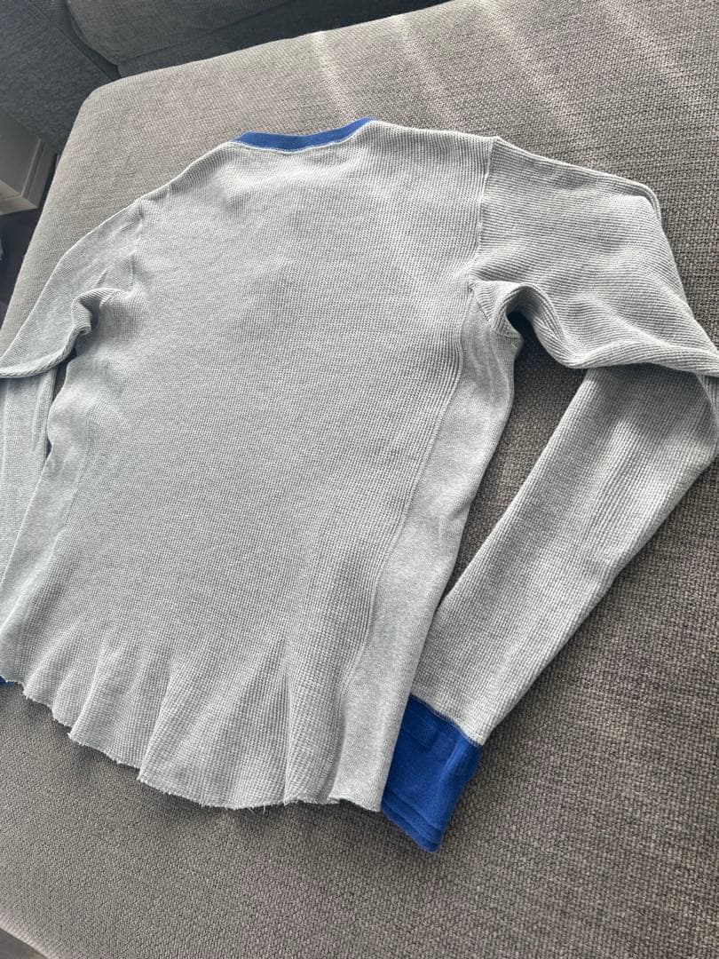 希少90s GOODENOUGH ヘンリーネックワッフル Mサイズ 藤原ヒロシ