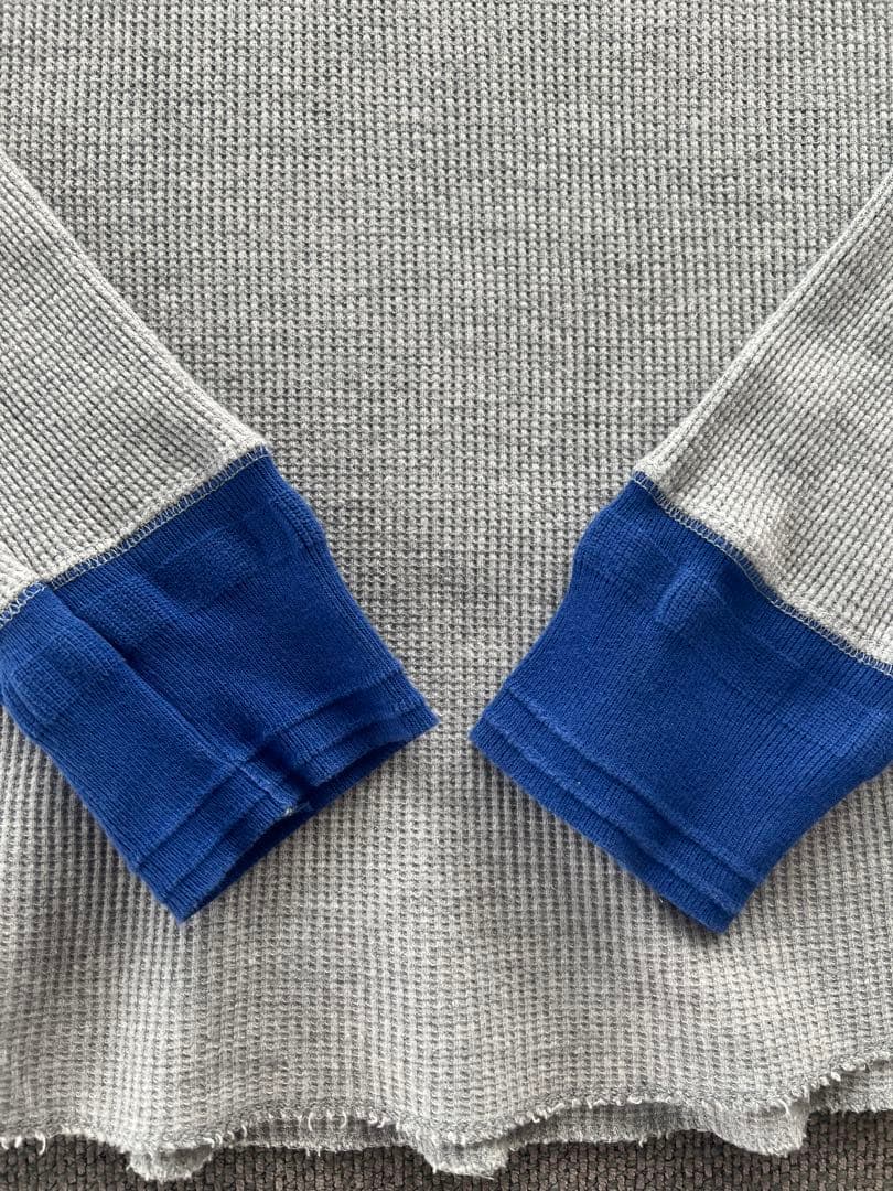 希少90s GOODENOUGH ヘンリーネックワッフル Mサイズ 藤原ヒロシ