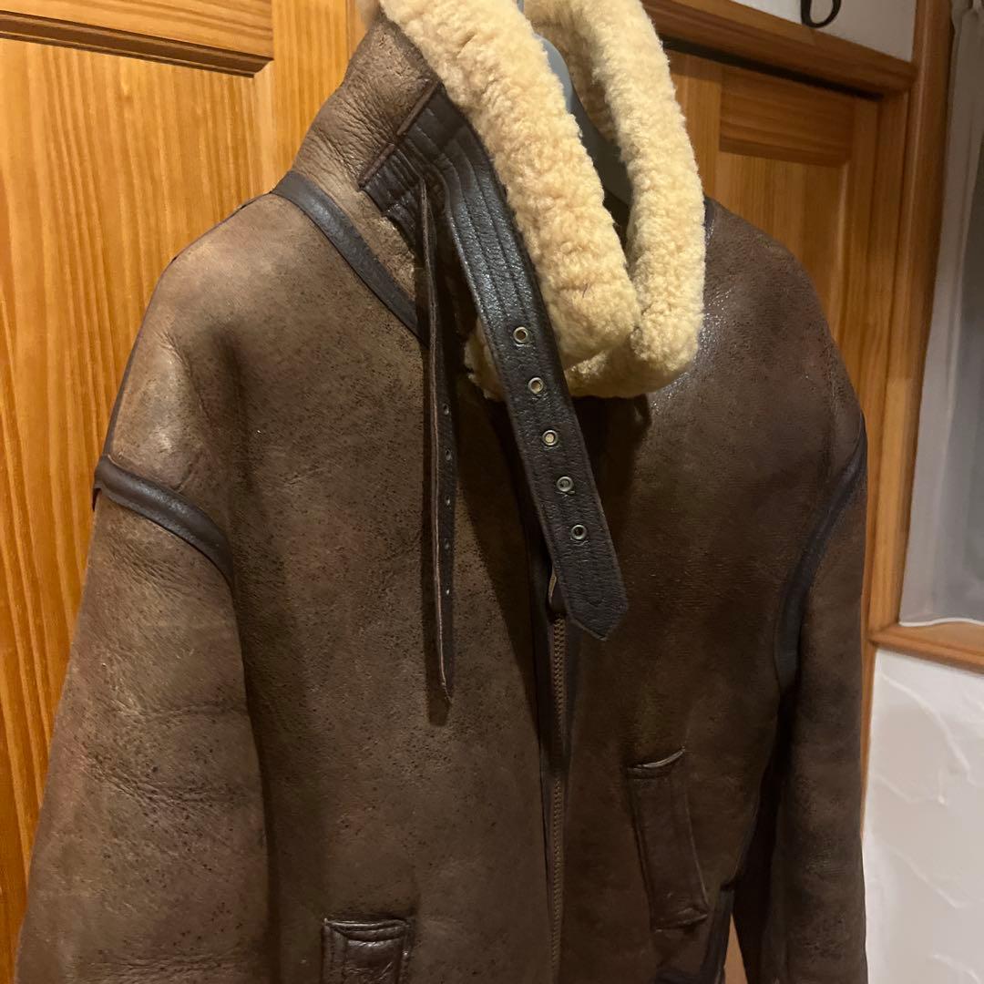 AVIREX アビレックス　B-3ジャケット ムートン