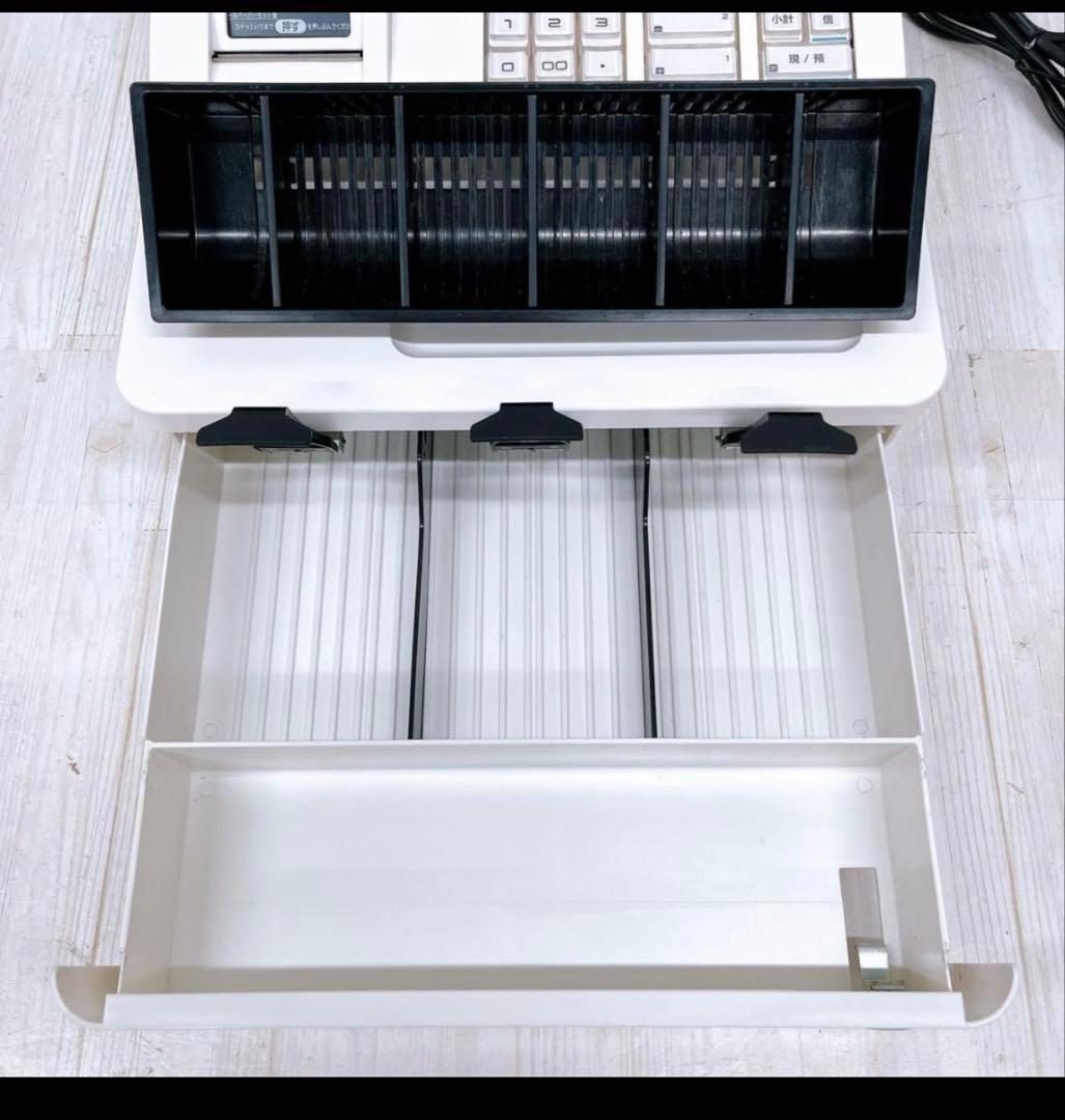 CASIO カシオ 電子レジスター ホワイト SR-G3-WE 動作確認済み