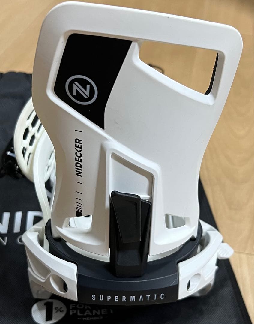NIDECKER SUPERMATIC BINDINGS Lサイズ 白 箱あり