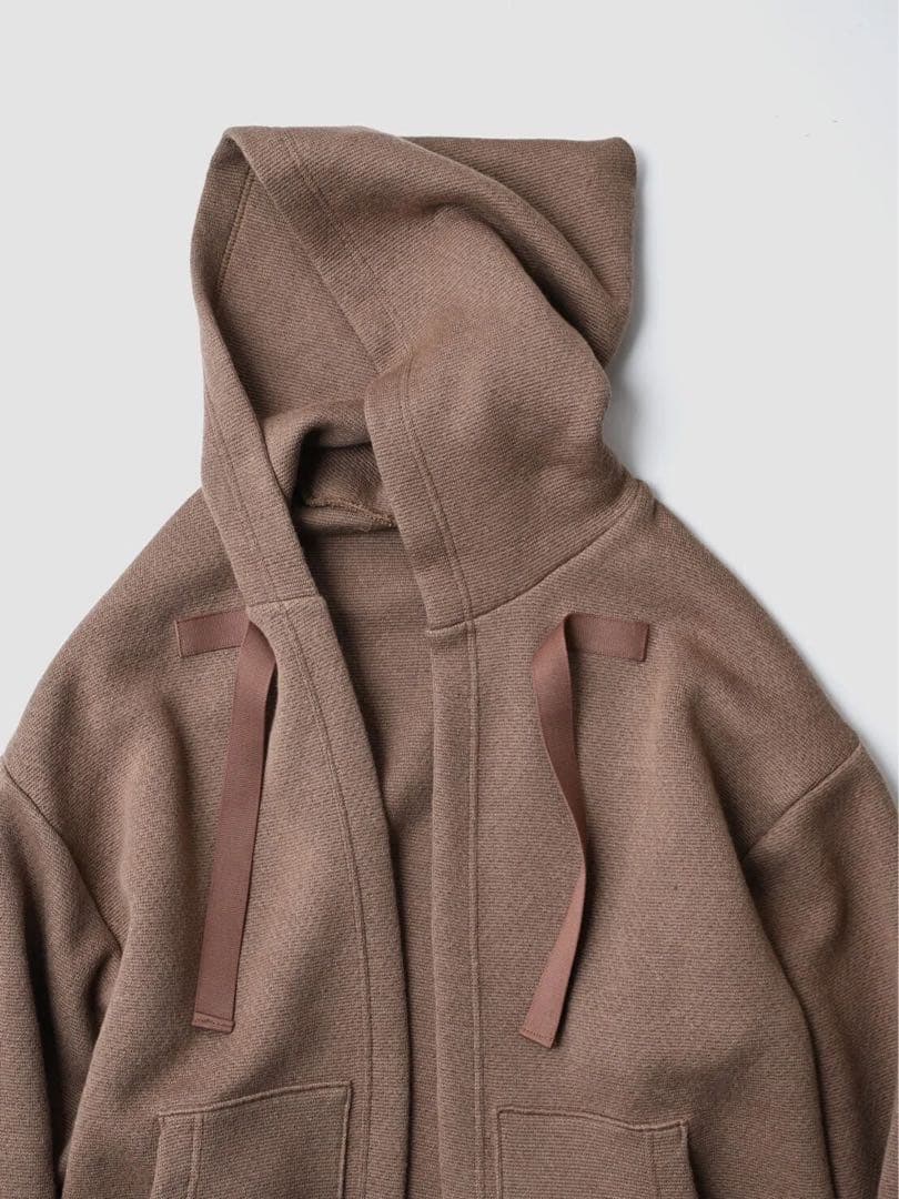 【新品】POSTELEGANT コットンカシミヤニットフーディ