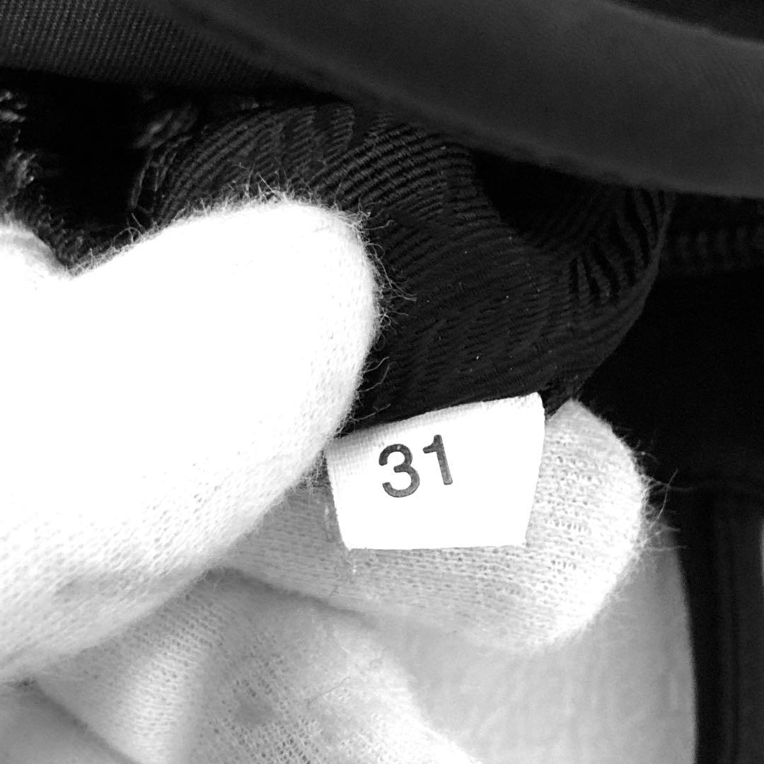 美品　プラダ　PRADA トートバッグ　ショルダーバッグ　ブラック　黒　ナイロン