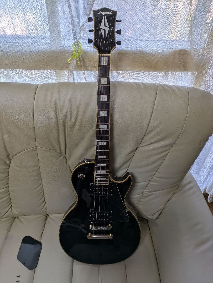 Legend レスポールタイプ　 ブラックEpiphoneプロバッカー搭載♫