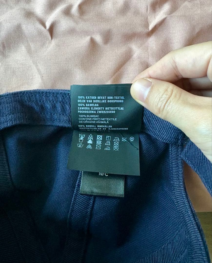 cota レア miu miu キャップ デニム ヴィンテージ加工 L