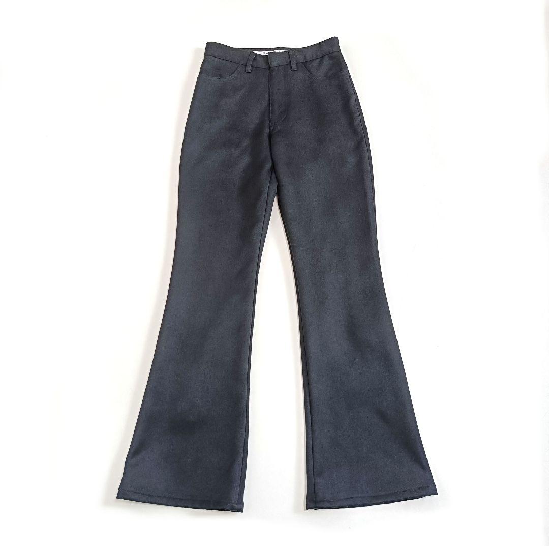 PERVERZE パーバーズ フレアパンツ ブーツカット ベルボトム S 黒